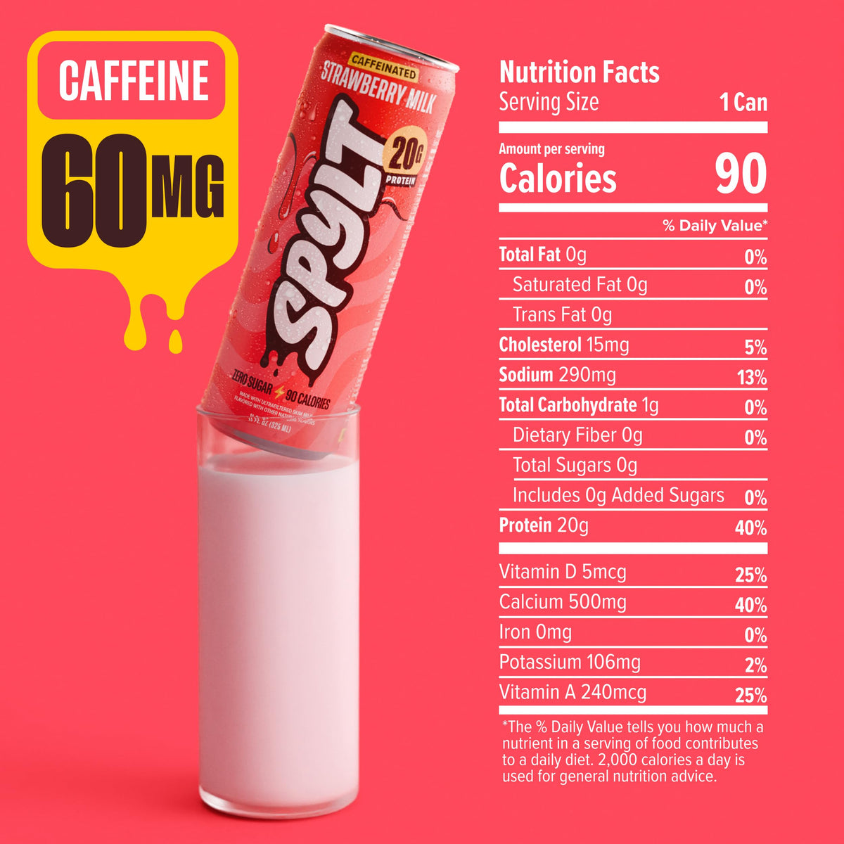 Strawberry Milk Protein Shake 12 Pack B6100