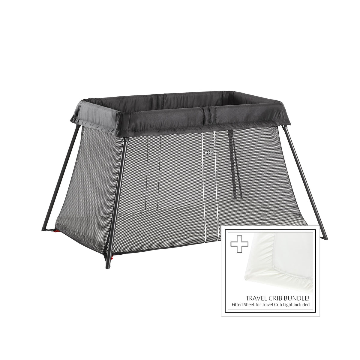 Travel Crib with Fitted Sheet Q57593