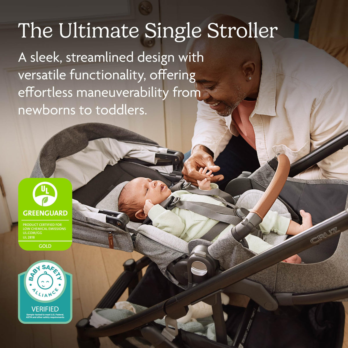 Full-Size Car Seat Compatible Stroller I682